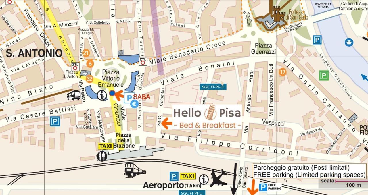 Hello Pisa B&B Exterior foto